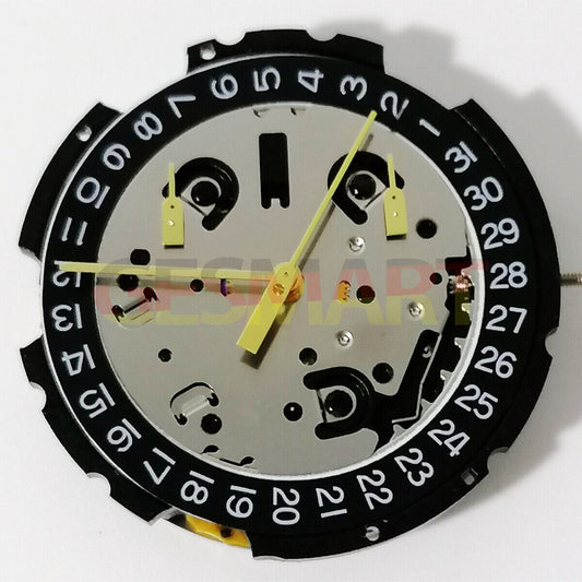 ETA G10.212 Watch Quartz Movement Swiss Made Movement 3 Hands Date At 3