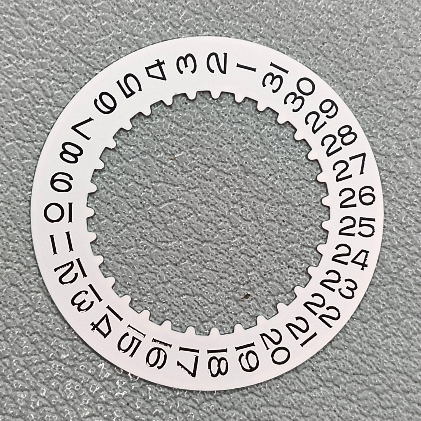 Replacement Grey Date Disk Wheel Date Wheel Generic for RLX 3135 Movement