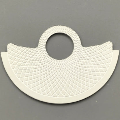 Rotor oscillant à écailles de serpent argentées, compatible avec les moteurs NH35, NH36, 7S26 et 4R35