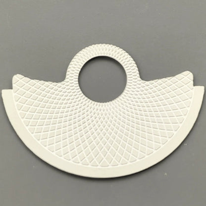 Rotor oscillant à écailles de serpent argentées, compatible avec les moteurs NH35, NH36, 7S26 et 4R35
