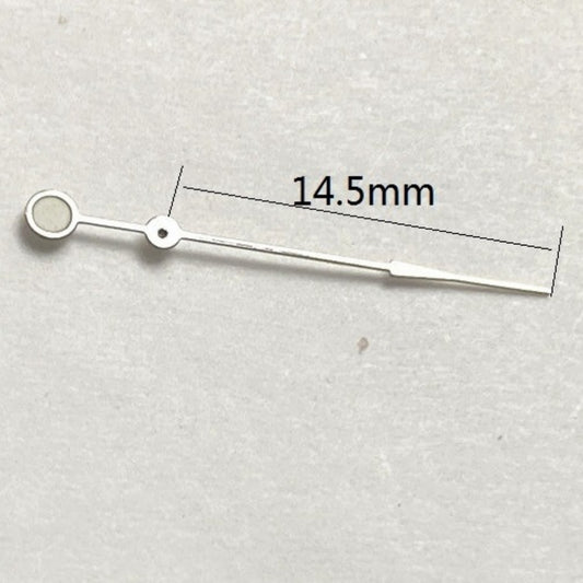 Set of 3 white 14.5mm watch hands with lume for Lady Seagull ST6 automatic mechanical movement accessories.