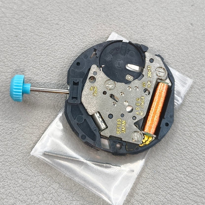 Japan 5F10B Watch Quartz Movement 3 Hands Date@3