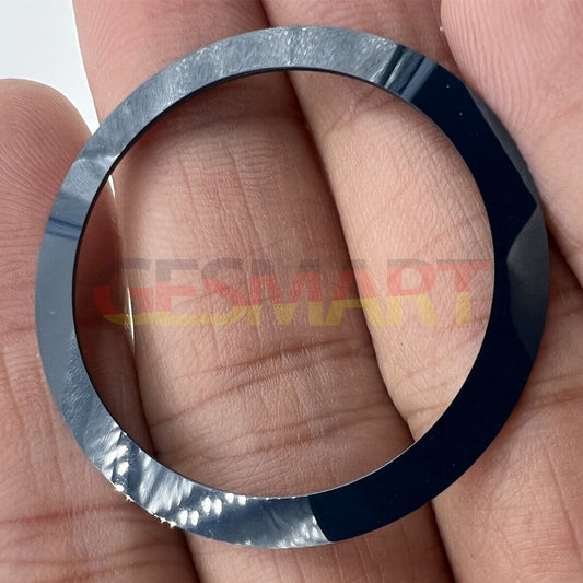 38 mm/30,5 mm Sea Blue Bevel Aluminium Uhr Lünette Einsatz Uhrenteile