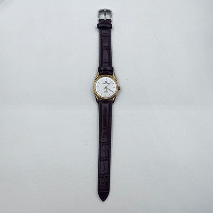 Beijing Double Dark Brown Strap Rhomb Single Calendar Manual Mechanical Lady Watch