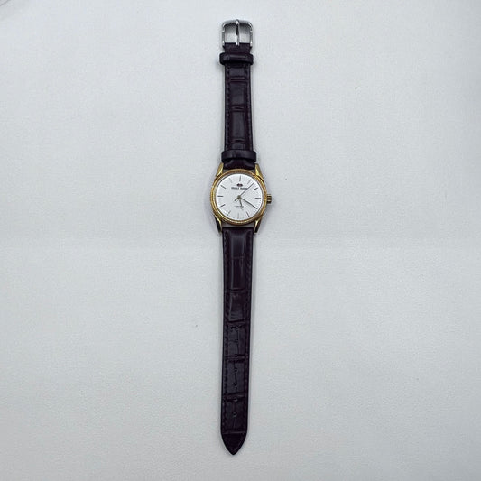 Beijing Double Dark Brown Strap Rhomb Single Calendar Manual Mechanical Lady Watch