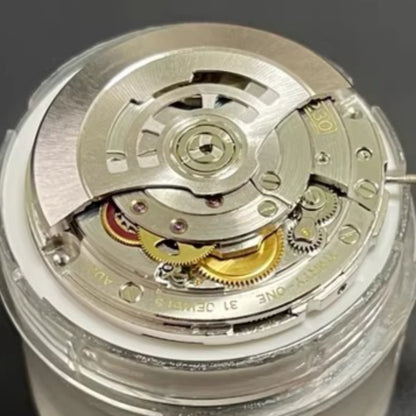 China Made Shanghai 3230 Mechanical Movement JH6120 Blue Mainspring