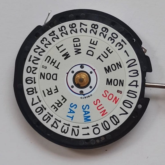 Original Japan Made Seiko 5M63A Quartz Movement Watch Repair Part