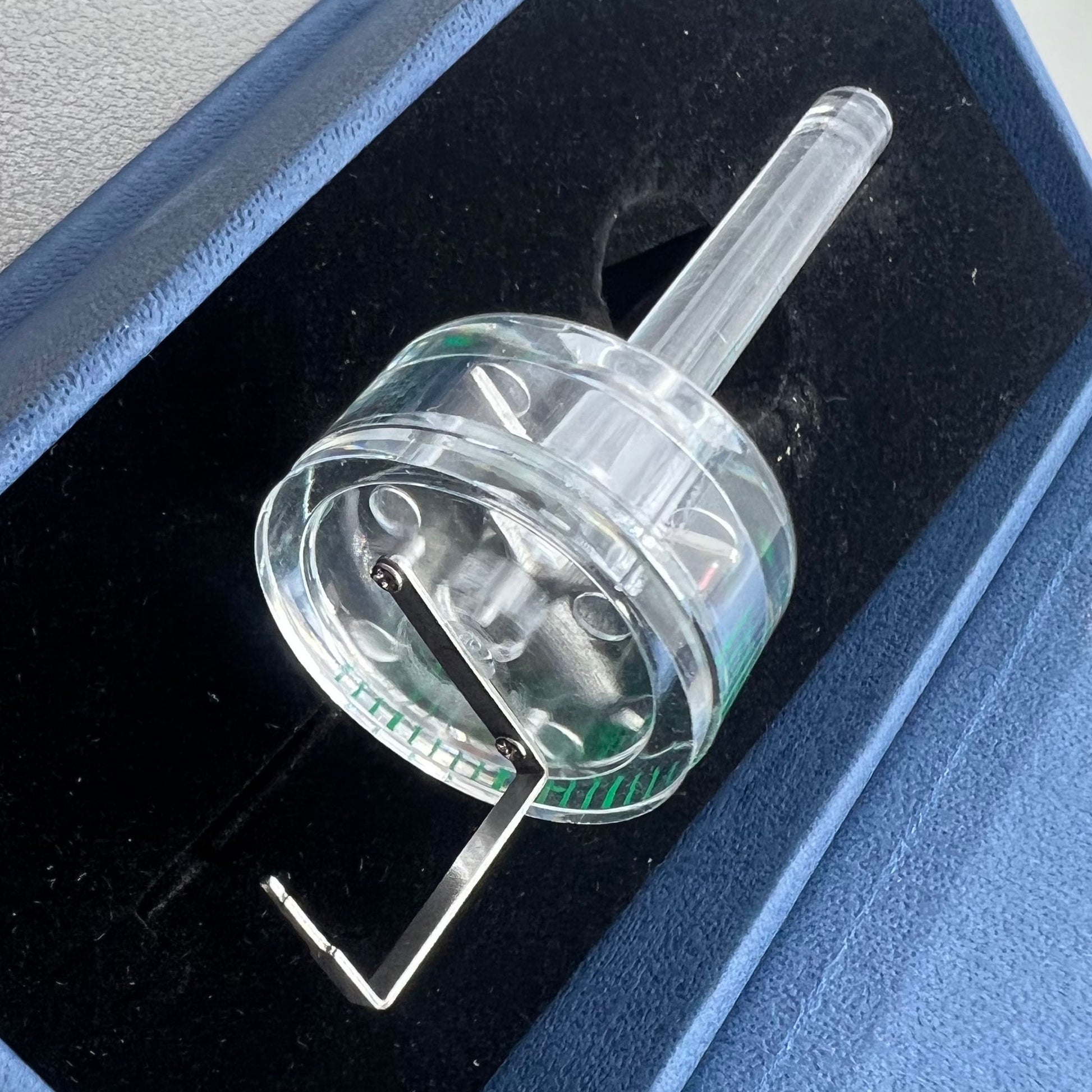 Balance regulating micro Stella screw tool for Omega Co-Axial MSA 03.671, precision watch accessory.
