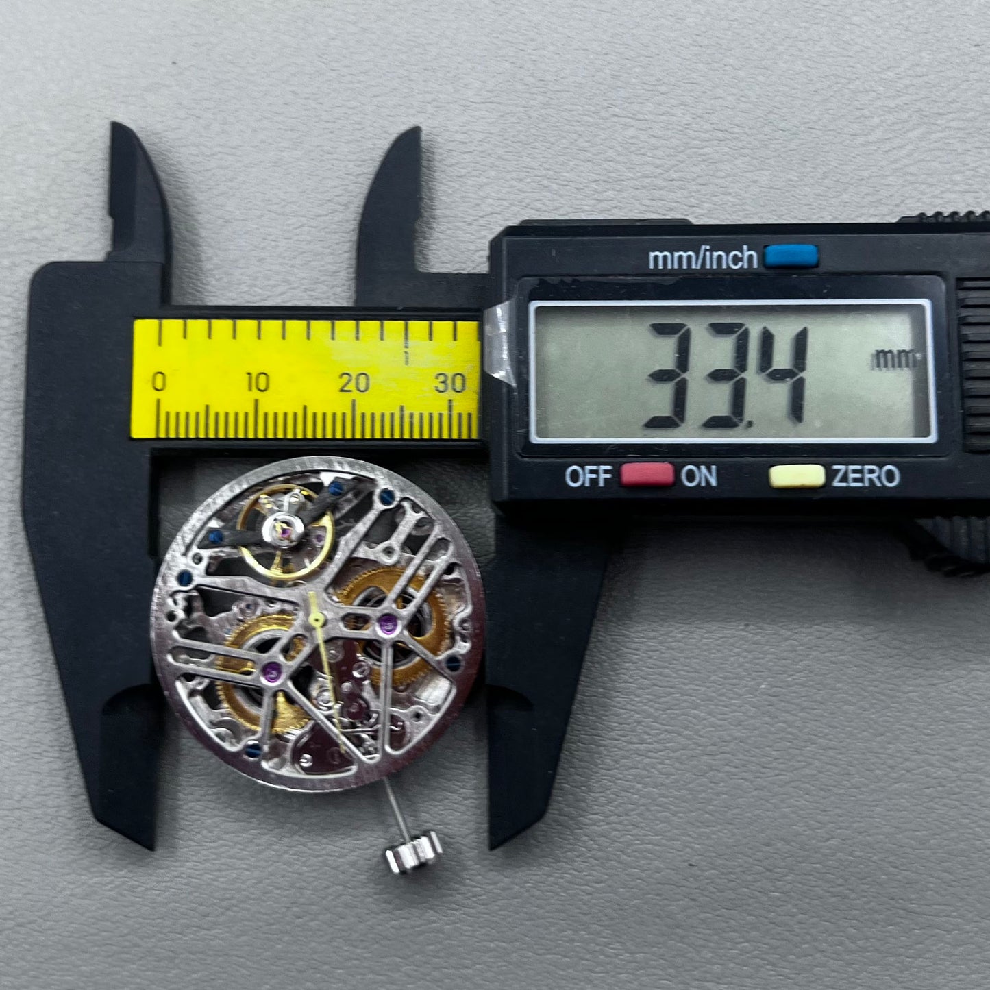 Silver Hollow Bare Balance Wheel Automatic Mechanical Movement #SL1911
