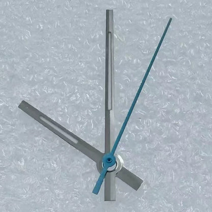 2 Sets Pack Blaue Sekunden Silberumrandung Grüne Leuchtzeiger für Miyota 8285