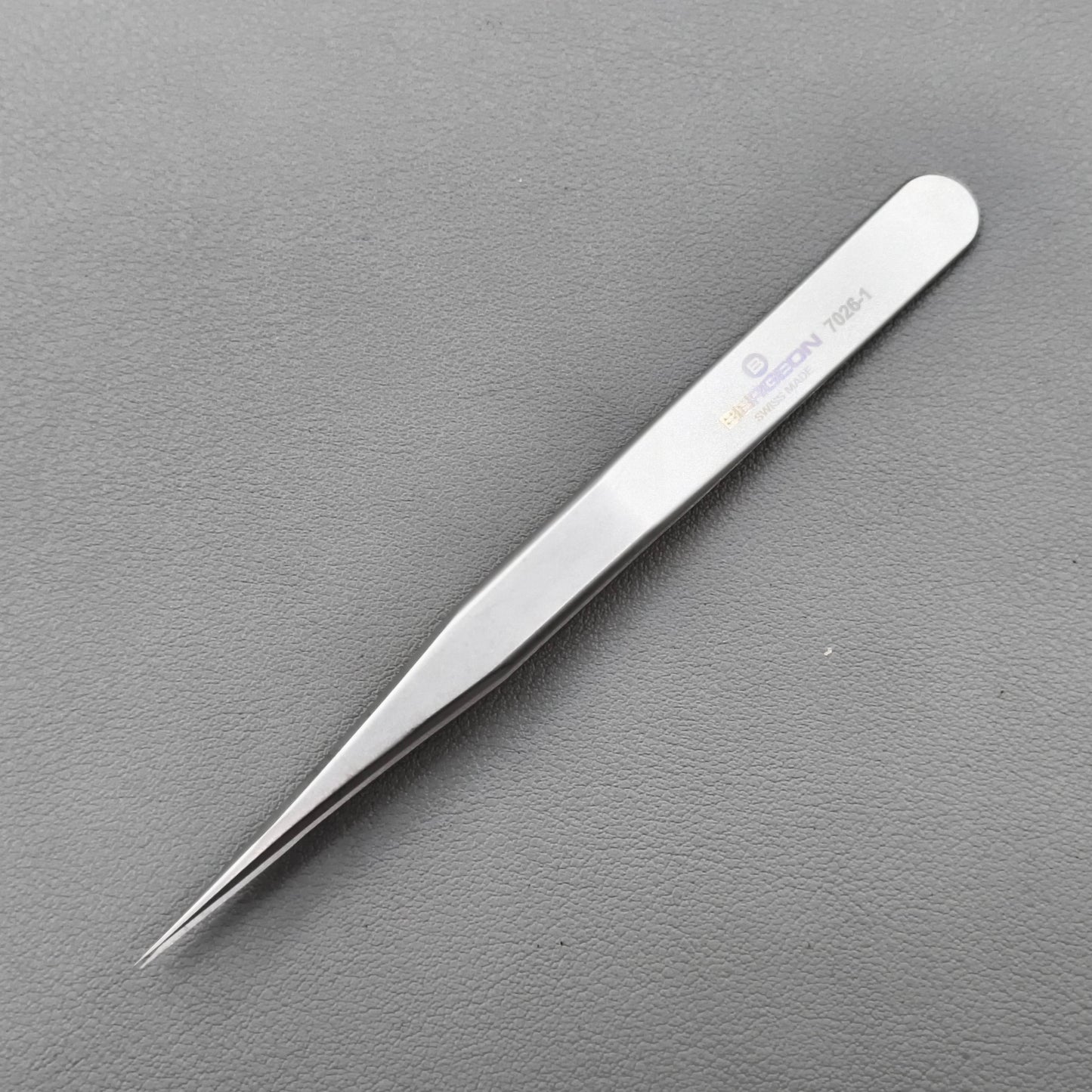 Bergeon 7026-1 Tweezer Antimagnetic Strong, Perfect Finish Replacement of 7024-1