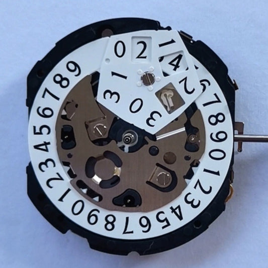 Seiko watch stem for Japan-made models, compatible with 7T042A quartz movements, battery excluded.