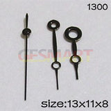 Black Set of Watch Hands for Miyota 2035 Movement 13mm/11mm/8mm Length NO.1300