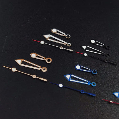 Luminous watch hands for NH35, NH36, ETA 2836, 2824 & Miyota 8205, 8215 movements