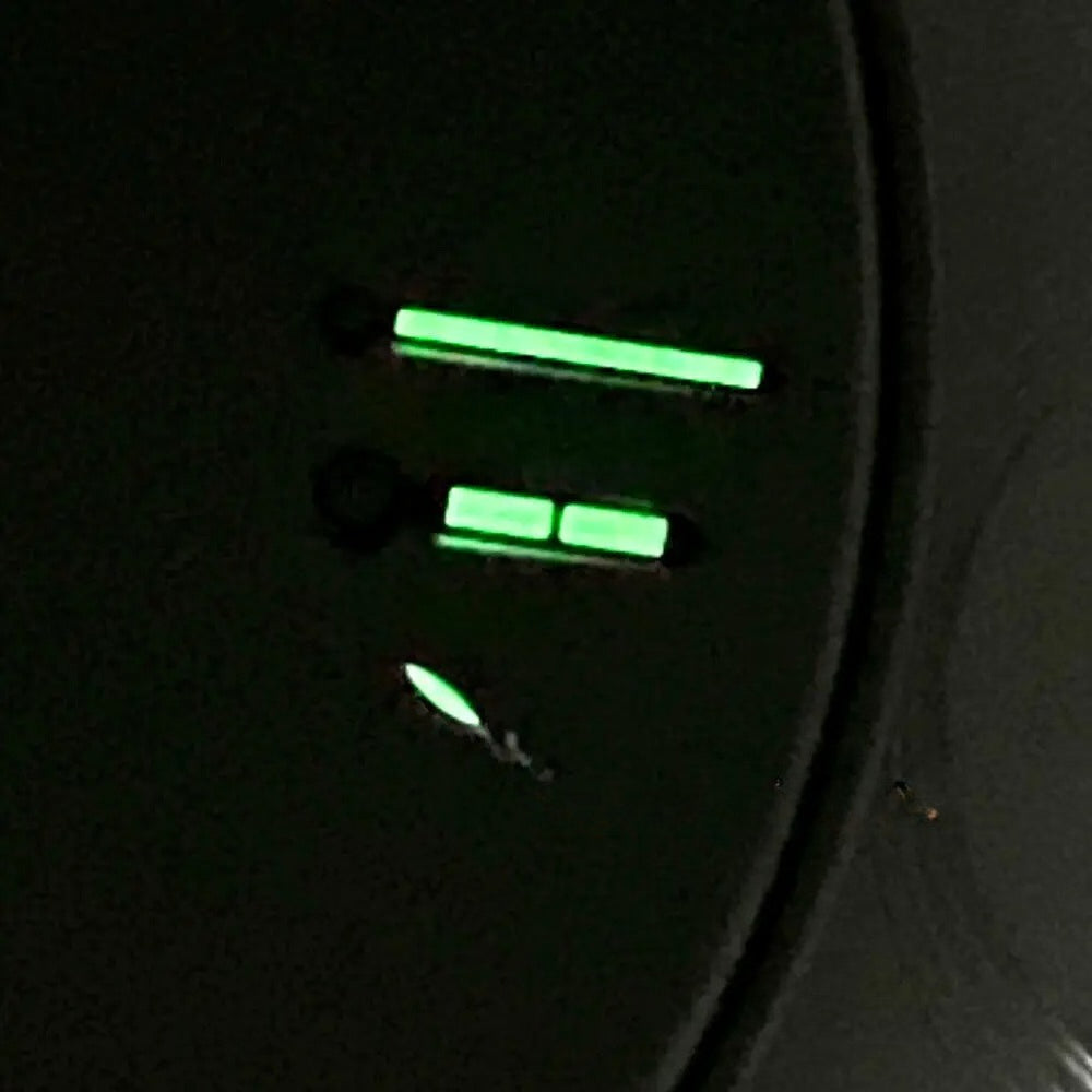 Blue Edge Green Luminous Hands Fit ETA 6497 6498 ST3600 ST3620 Movement Watch