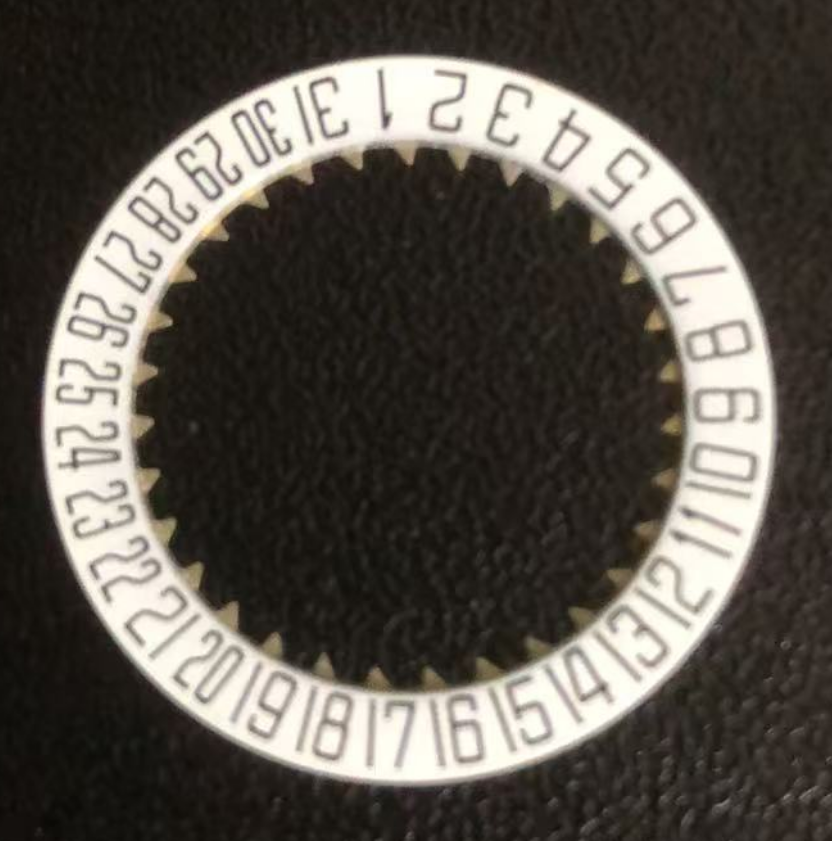 Japan Made Miyota OS1A quartz watch movement with 3 hands and single calendar at 3 o'clock, ideal for watch repair.