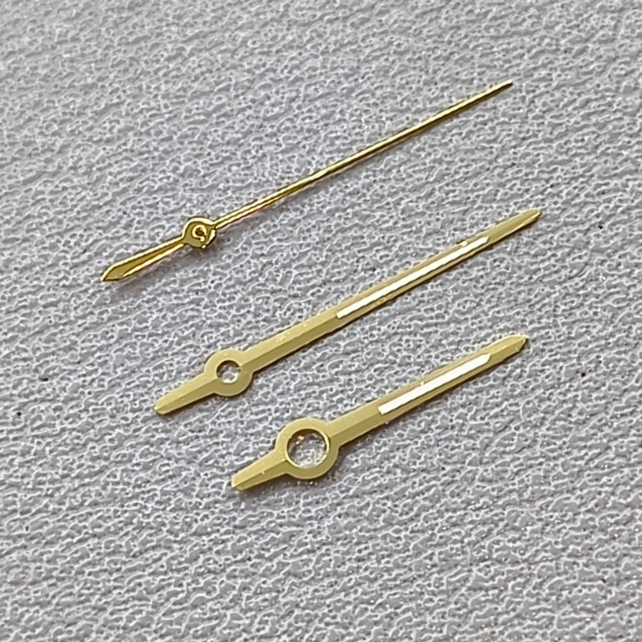 Golden Trim Watch Hands with Green Luminous for ETA 2892 2846 2836 2824