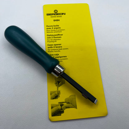 Swiss Bergeon 6484 Opening Tool Two Lever Watch Case Back Opener