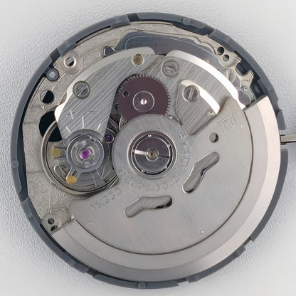 Japan Made NH35 mechanical watch by Brand featuring C3 blue luminous dial, date at 6, and white disk display.