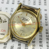 27mm China Liaocheng TAISHAN Manual Mechanical Lady Watch 19 Jews Golden Nail