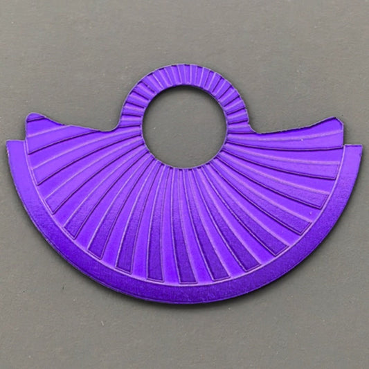 Purple Oblique Wave Metal Rotor Oscillating Weight Overlay Fit for NH35 NH36