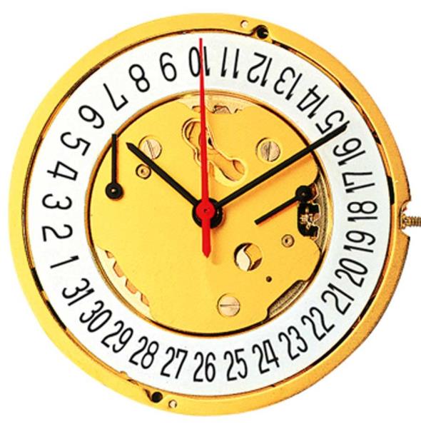 Ronda 5021D quartz watch movement by Ronda, reliable and precise for watch accessory repairs.