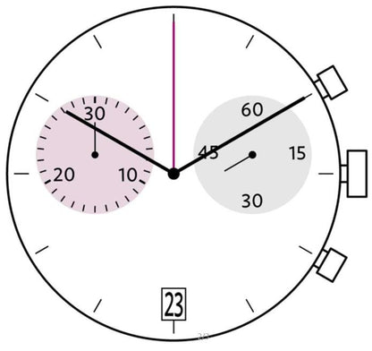 Close-up of Ronda 5021D Quartz watch movement, reliable precision part for watch accessory repairs.