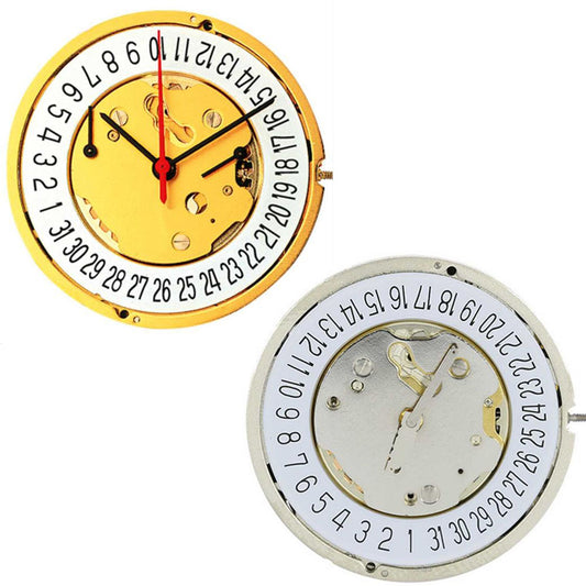 Ronda 5021D Quartz watch movement, precise and reliable for watch accessory repairs.