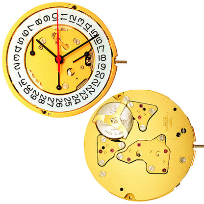 Ronda 5030D quartz watch movement by Ronda, precise timekeeping for luxury watch repairs and assembly.