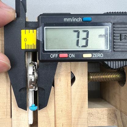 Mouvement mécanique automatique plaqué argent Miyota 6T51 Japon