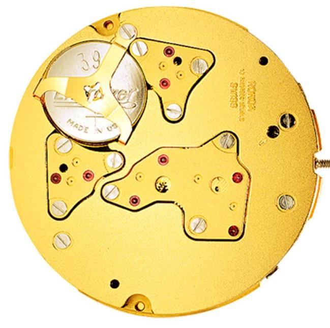 Ronda 5040B Quartz watch movement with chronograph, ideal for accurate and reliable timekeeping.