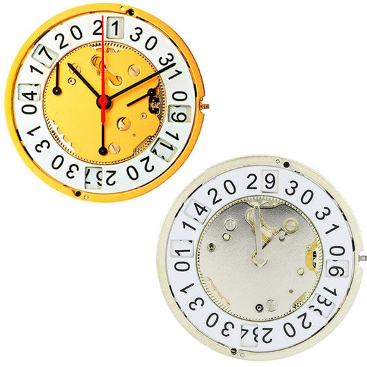 Ronda 5040B Quartz watch movement with chronograph function for precise timekeeping.