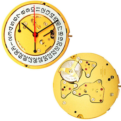 Ronda 5040D quartz watch movement with precise chronograph and durable Swiss craftsmanship.
