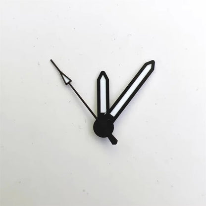 Black Edge Green Luminous Watch Hands for NH35/NH36/4R/7S Movement