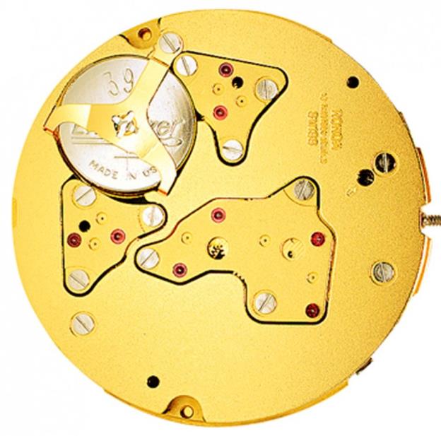 Ronda 5050B quartz watch movement by Ronda, ensuring precise timekeeping for watch accessories.