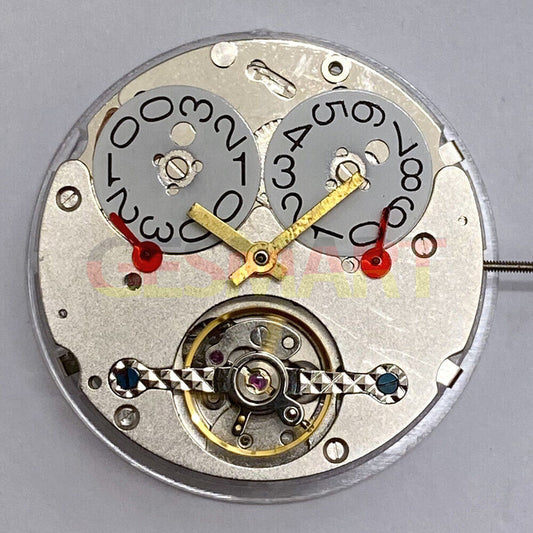 China Made multifunctional automatic mechanical watch with single calendar at 12 o'clock, durable and precise design.