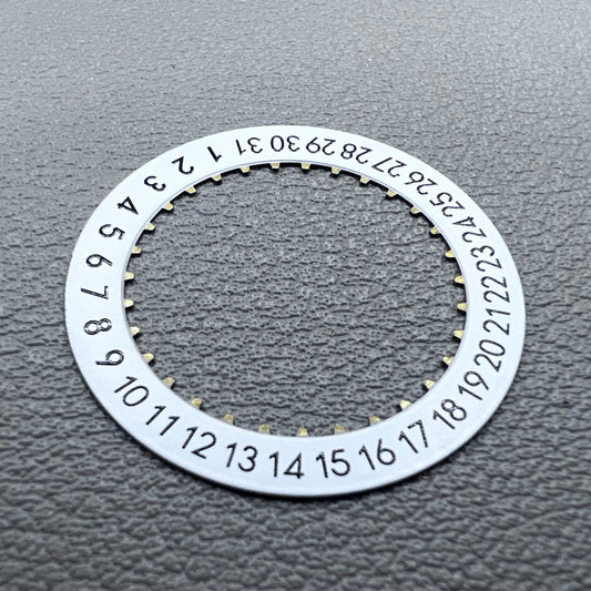 OM Font Date Disk Wheel for Watch ETA 2824 Movement Date@6