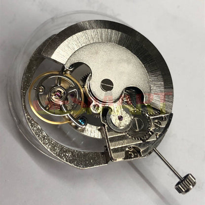 China Made automatic mechanical watch movement with visible flywheel and multifunctional features, ideal for precision timekeeping.