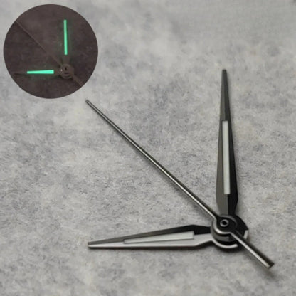 C3 Green luminous Multicolor Watch Hands for NH34 NH35 4R35 NH36 4R36 Movement