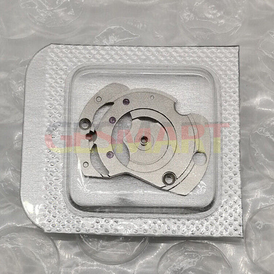 Replacement silver automatic wheel bridge splint for SW200 movement, durable watch accessory.