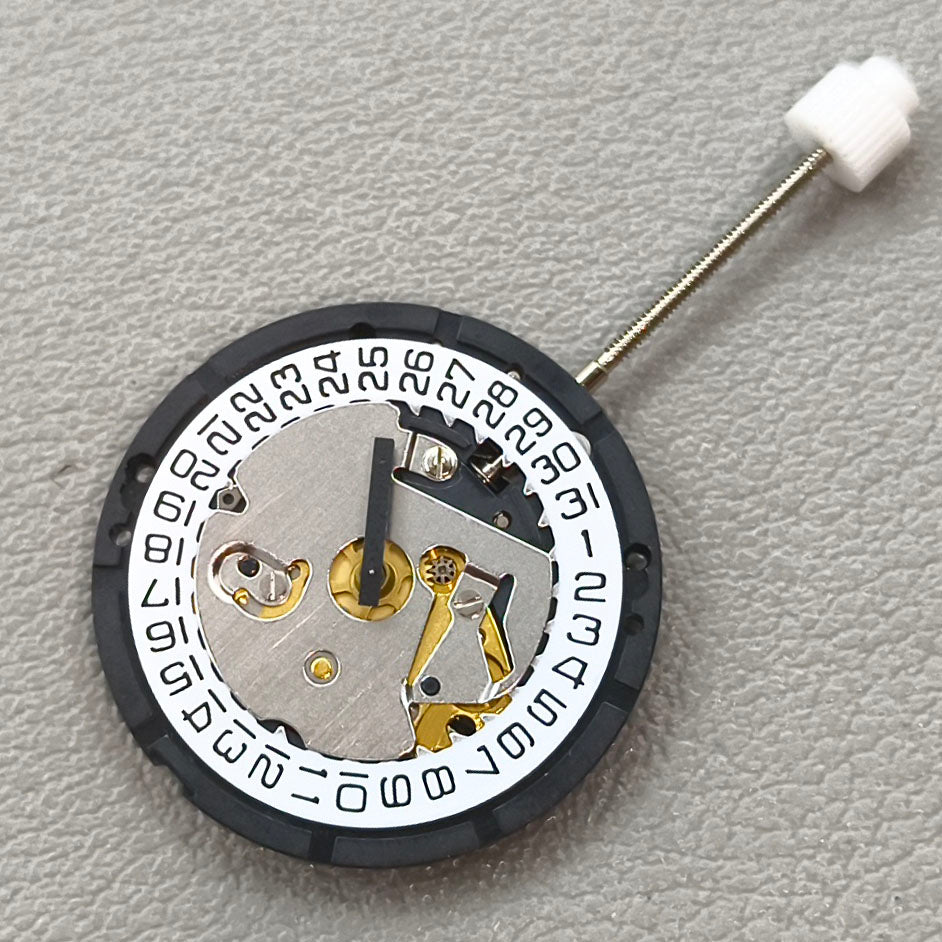 Swiss ISA 338 Quartz Movement 3 Hands Date@3