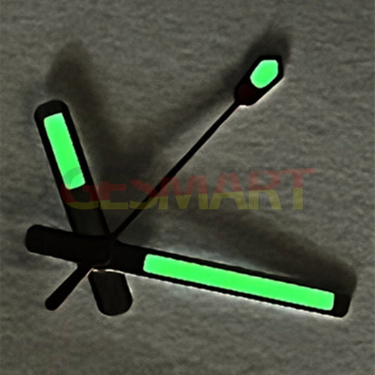 Aiguilles de montre C3 Super Lume avec garniture argentée pour mouvement SKX007/SBBN NH35 NH36 n° 11