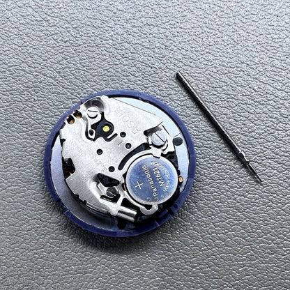 Epson AS01A solar watch movement with three hands, genuine Japan, ideal for precise timekeeping.