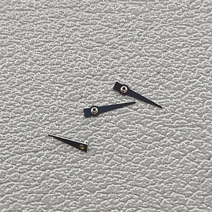 3 PIECES 4.0mm Black Watch Small Second Hands for Miyota JS15 Quartz Movement