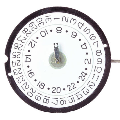 Ronda 515 24D quartz watch movement with date display at 3 o'clock, precision timekeeping accessory.