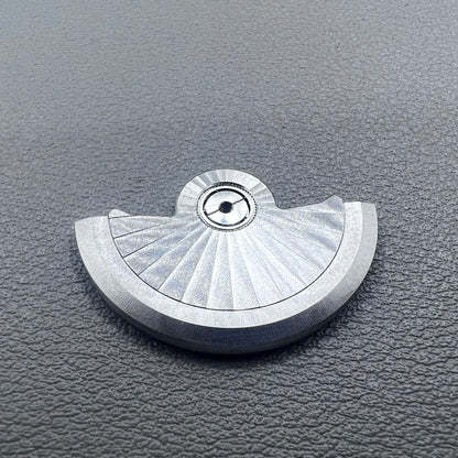 No Hollow Silver Radial Pattern Rotor, Seiko NH34 NH35 NH36 NH38 Compatible Watch Accessory