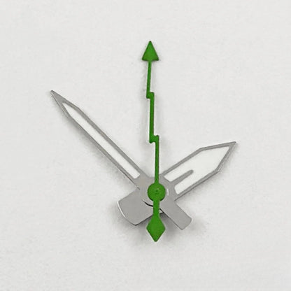Lightning Second Watch Hands C3 Green Luminous for NH35 NH36 NH38 NH39 NH70