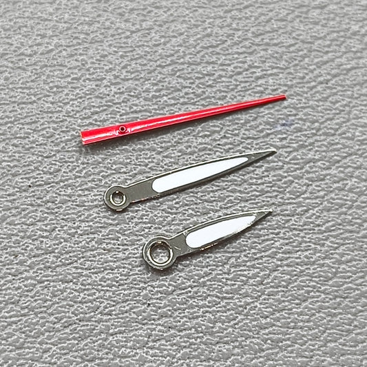 2 Sets Luminous Red Second New Watch Hands for Miyota 2035 Movement