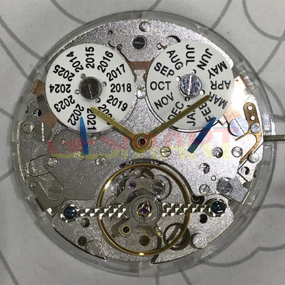 China Made multifunctional perpetual calendar watch with LB automatic mechanical movement, ideal for daily wear