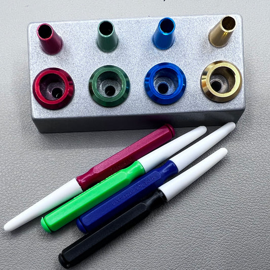 Portable Watch Oiler Kit 4 Oil Cup 4 Oil Pen Movement Oiling Pen